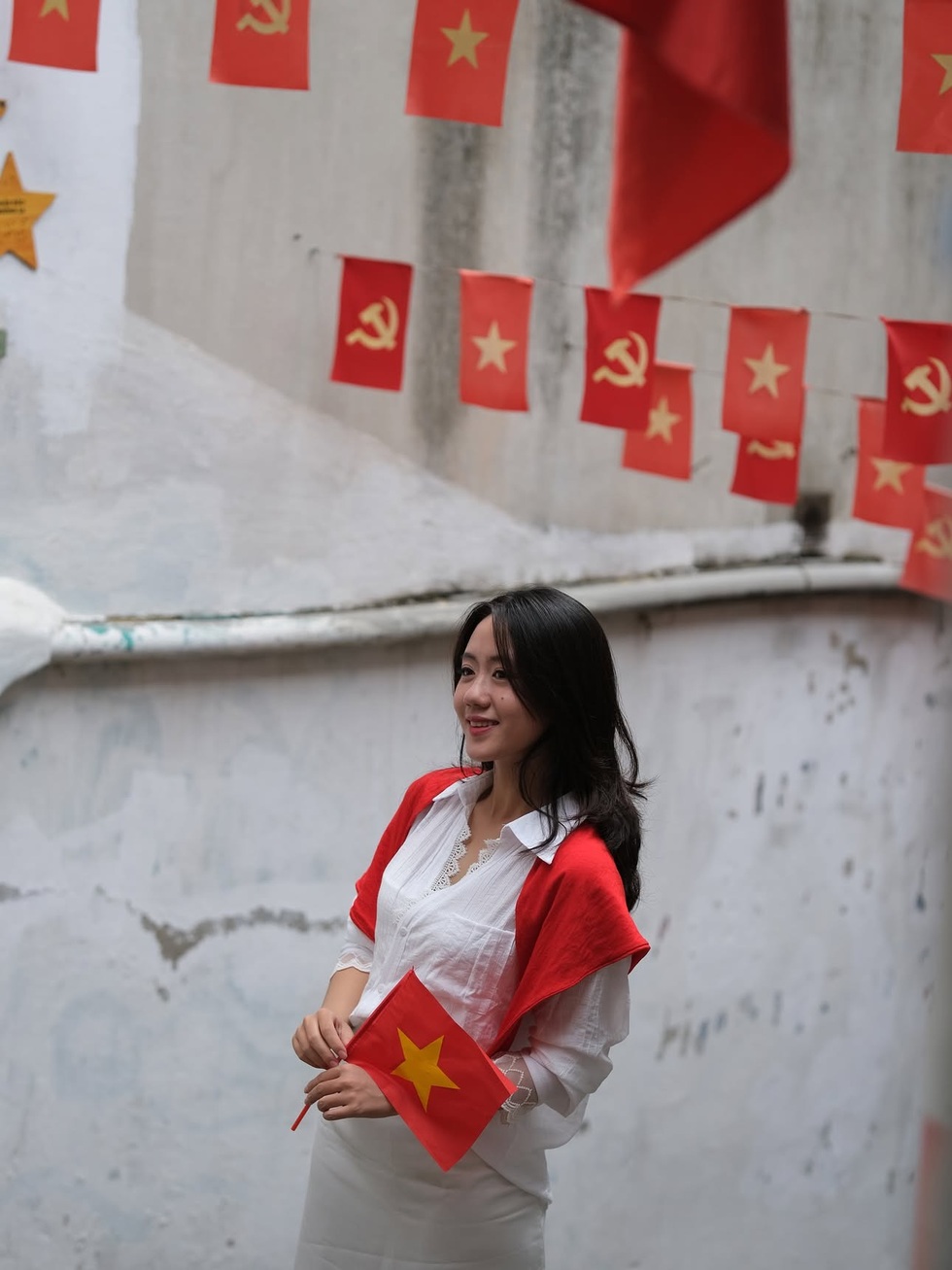 Cờ hoa phủ kín phố phường, Hà Nội rực sáng trong dịp lễ 2/9 - 8 Cờ hoa phủ kín phố phường, Hà Nội rực sáng trong dịp lễ 2/9 - 8