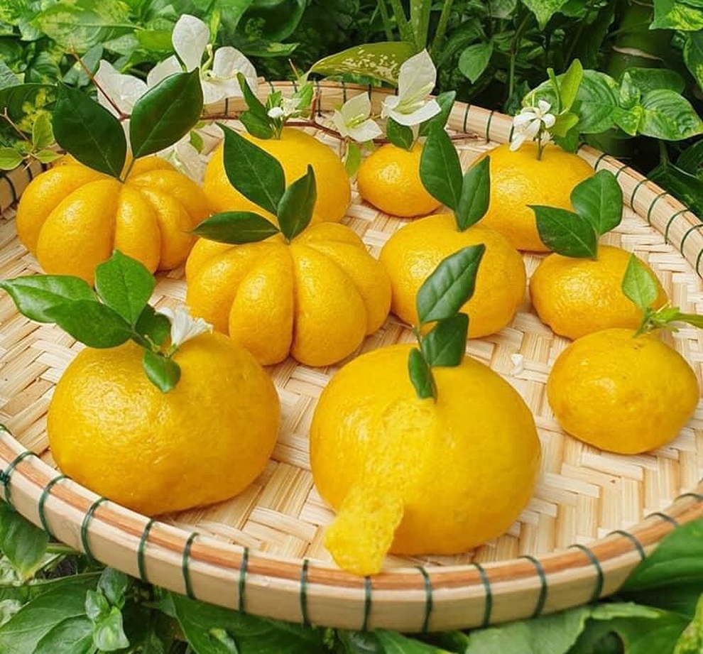 Mẹ đảm trổ tài làm bánh bao quả cam gây sốt trên mạng - 1 Mẹ đảm trổ tài làm bánh bao quả cam gây sốt trên mạng - 1
