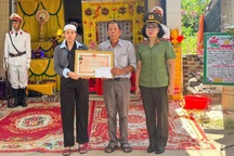 Thủ tướng cấp Bằng Tổ quốc ghi công với Trung tá công an hy sinh