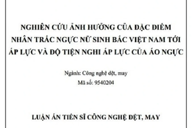 Luận án tiến sĩ với đề tài về áo ngực gây xôn xao
