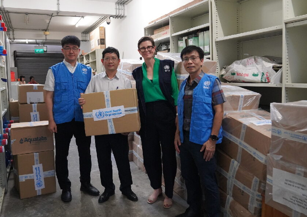 WHO hỗ trợ Việt Nam một triệu viên khử trùng nước - 1 WHO hỗ trợ Việt Nam một triệu viên khử trùng nước - 1
