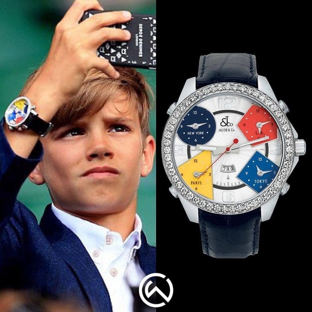 Ronaldo's son, Nicki Minaj, has worn a watch with diamonds worth billions - 3 since he was young
