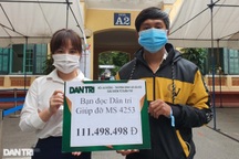 Bạn đọc Dân trí giúp đỡ góa phụ 18 tuổi hơn 111 triệu đồng