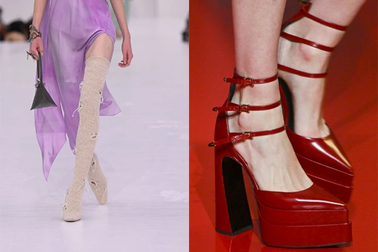 Xu hướng giày dép của mùa thu đông 2022