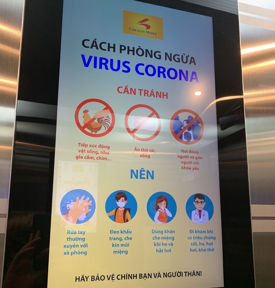 Dân chung cư nháo nhác vì virus corona, sợ thang máy như “ngáo ộp - 3 Dân chung cư nháo nhác vì virus corona, sợ thang máy như “ngáo ộp - 3