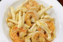 Nấm hải sản xào tôm