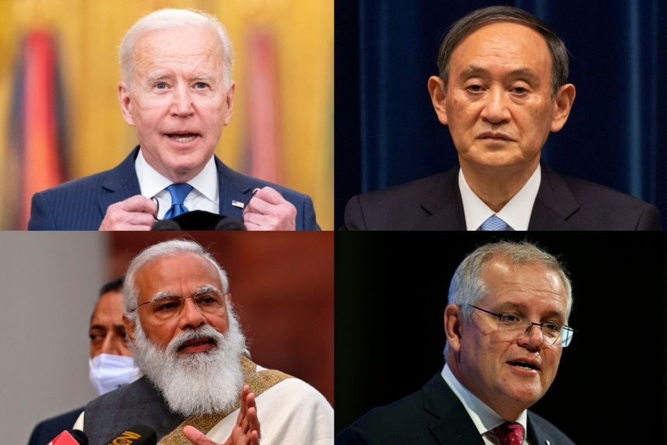 Ông Biden họp lãnh đạo Bộ Tứ giữa lúc Trung Quốc bành trướng ảnh hưởng - 1 Ông Biden họp lãnh đạo Bộ Tứ giữa lúc Trung Quốc bành trướng ảnh hưởng - 1