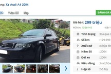 Những chiếc ô tô Audi cũ này đang rao bán tầm giá 200 triệu đồng tại Việt Nam