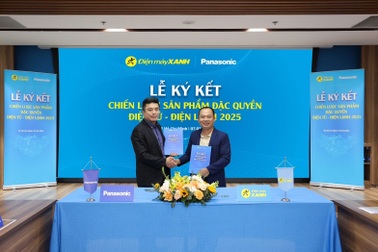 Doanh số máy giặt Panasonic tăng trưởng kỷ lục tại hệ thống Điện máy Xanh
