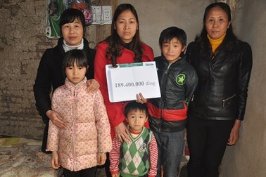 Gần 190 triệu đến với cậu bé Bàn A Sên