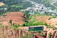 Yêu cầu chủ đất trồng sầu riêng ngừng bơm nước vào 4 hồ chứa trên đồi