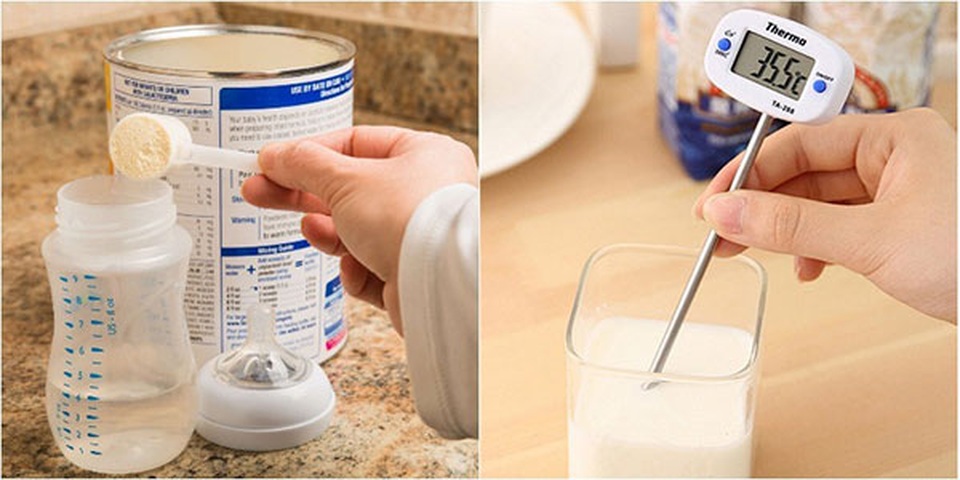 Hướng dẫn 8 bước pha sữa, bước đầu tiên thường bị nhiều bố mẹ bỏ qua - 2 Hướng dẫn 8 bước pha sữa, bước đầu tiên thường bị nhiều bố mẹ bỏ qua - 2
