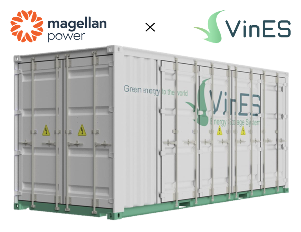 VinES hợp tác Magellan Power đưa giải pháp pin lưu trữ năng lượng vào thị trường Australia - 1 VinES hợp tác Magellan Power đưa giải pháp pin lưu trữ năng lượng vào thị trường Australia - 1