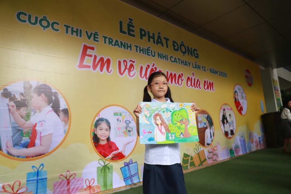 Khởi động cuộc thi “Em vẽ ước mơ của em” lần thứ 12 - 4 Khởi động cuộc thi “Em vẽ ước mơ của em” lần thứ 12 - 4