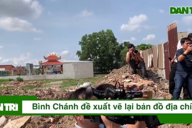 Huyện Bình Chánh kiến nghị vẽ lại bản đồ địa chính