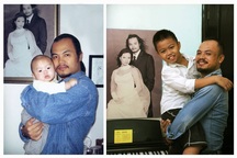 Những khoảnh khắc ngọt ngào của Trần Lập bên vợ con