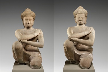 Bảo tàng Mỹ trả lại cho Campuchia hai bức tượng cổ