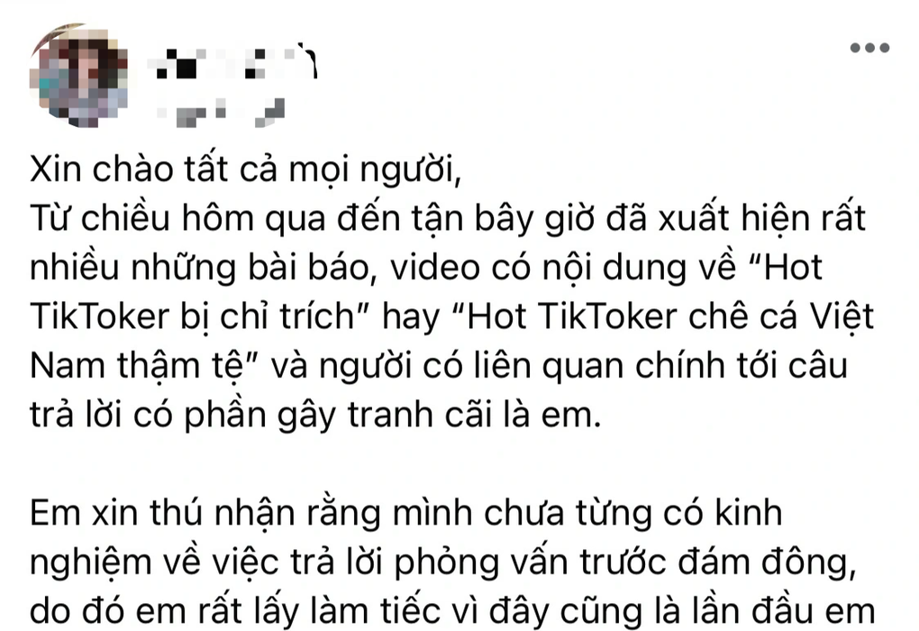 Sự thật về việc Tiktoker chê cá Việt Nam tanh, thích ăn cá nước ngoài - 1 Sự thật về việc Tiktoker chê cá Việt Nam tanh, thích ăn cá nước ngoài - 1