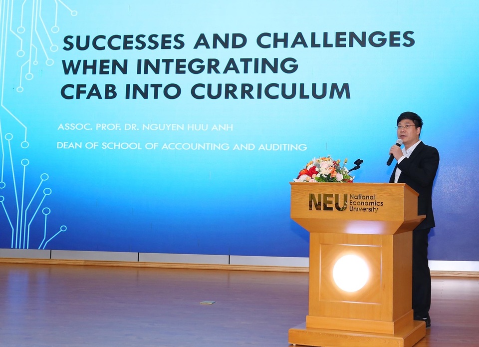 Hỗ trợ các trường đại học Việt Nam triển khai thành công chương trình tích hợp chứng chỉ CFAB vào đào tạo chính quy - 2 Hỗ trợ các trường đại học Việt Nam triển khai thành công chương trình tích hợp chứng chỉ CFAB vào đào tạo chính quy - 2