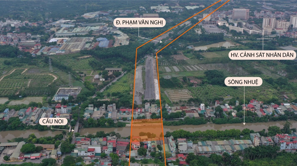 Tín hiệu tích cực về tuyến đường Tây Thăng Long, đoạn qua Bắc Từ Liêm - 7 Tín hiệu tích cực về tuyến đường Tây Thăng Long, đoạn qua Bắc Từ Liêm - 7