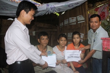 Gần 30 triệu đồng đến với người mẹ mắc bệnh hiểm nghèo