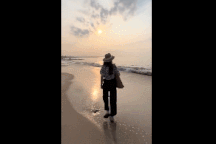 Clip "cô gái gặp sự cố bất ngờ khi quay video sống ảo" nổi bật tuần qua