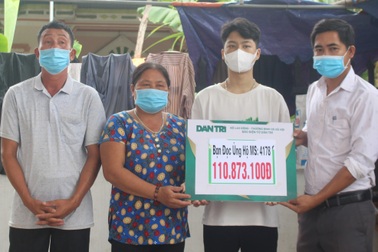 Chàng trai "chết mòn" được bạn đọc Dân trí giúp đỡ hơn 110 triệu đồng