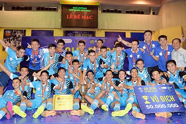 Hải Phương Nam vô địch cúp futsal quốc gia 2015