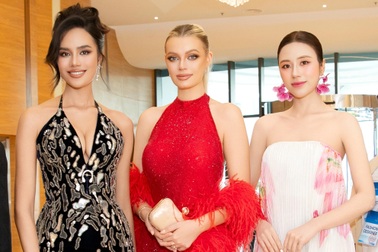 Mỹ nhân Việt đọ dáng cùng hai Hoa hậu đẹp nhất thế giới