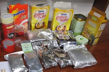 Phát hiện 2kg tiền chất ma túy giấu trong thực phẩm qua đường hàng không