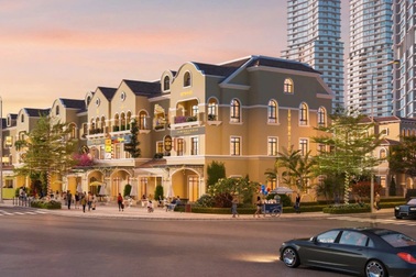 Vỉa hè Vista Nam An Khánh rộng 7,5m, gấp đôi tiêu chuẩn đô thị