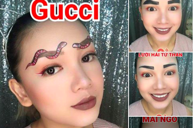 Cười thắt ruột với "101 kiểu lông mày" sáng tạo của chị em