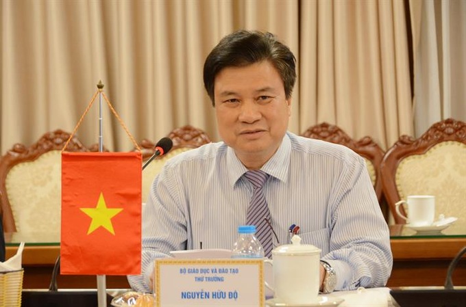 Thứ trưởng Nguyễn Hữu Độ phát biểu tại Hội nghị.