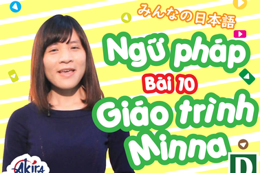 Học tiếng Nhật: Tổng hợp kiến thức ngữ pháp bài 10 giáo trình Minna no Nihongo