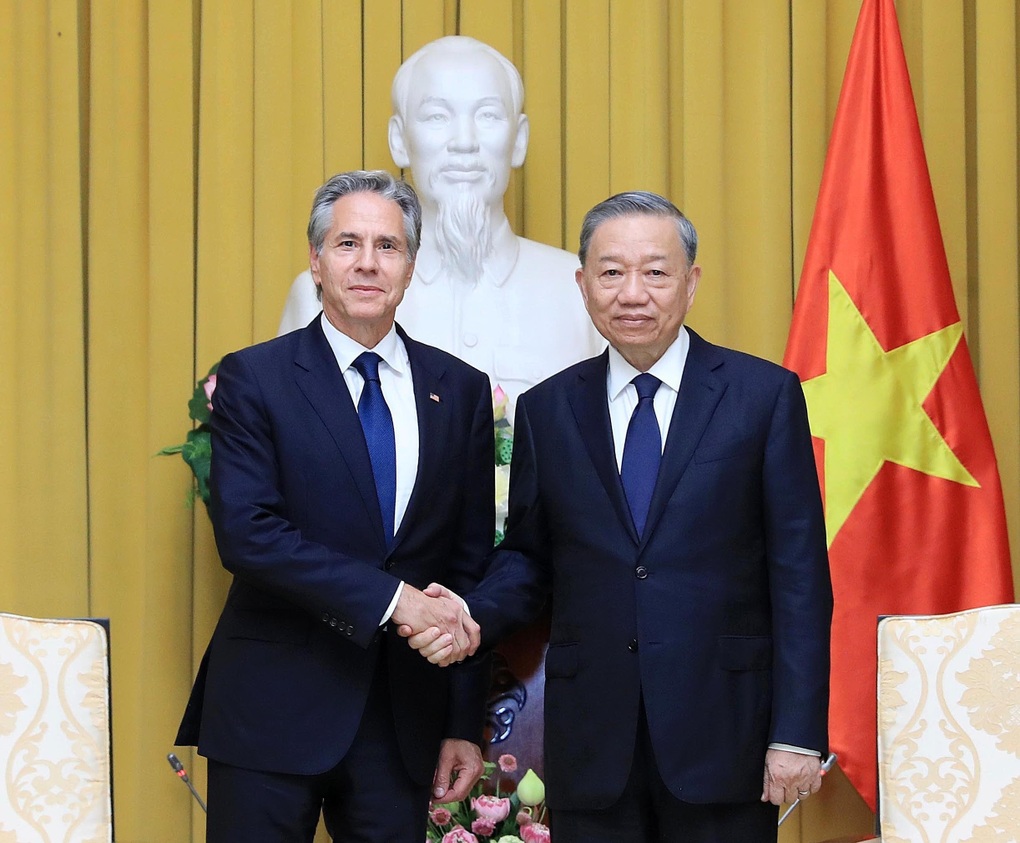 Ngoại trưởng Mỹ tới nhà riêng viếng Tổng Bí thư Nguyễn Phú Trọng - 3 Ngoại trưởng Mỹ tới nhà riêng viếng Tổng Bí thư Nguyễn Phú Trọng - 3