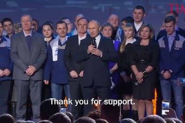 Tổng thống Putin tuyên bố tái tranh cử nhiệm kỳ 4