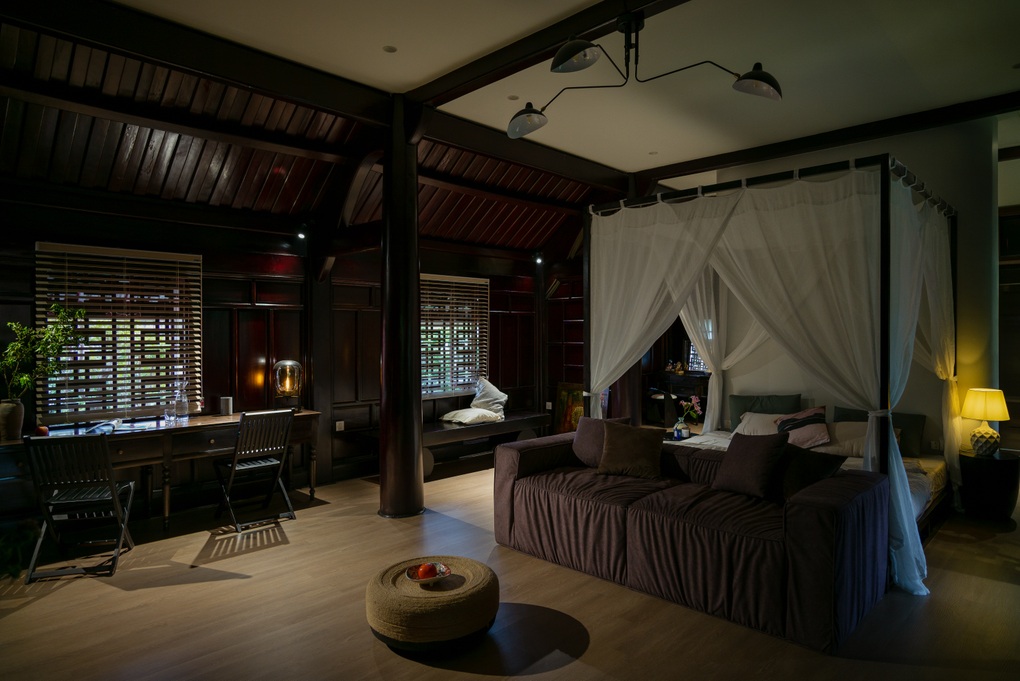 Nhà sàn cổ cải tạo đẹp như resort tại Huế, gia chủ quanh năm thích ở nhà - 11 Nhà sàn cổ cải tạo đẹp như resort tại Huế, gia chủ quanh năm thích ở nhà - 11