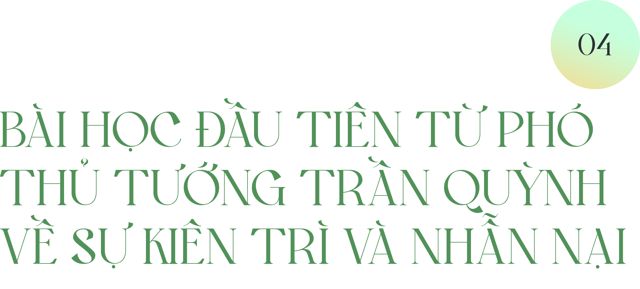 Người được chọn cho sứ mệnh mở đường đặc biệt của Chính phủ Việt Nam - 15 Người được chọn cho sứ mệnh mở đường đặc biệt của Chính phủ Việt Nam - 15
