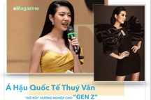 Á hậu Quốc tế Thúy Vân gỡ rối "khủng hoảng hướng nghiệp" cho Gen Z