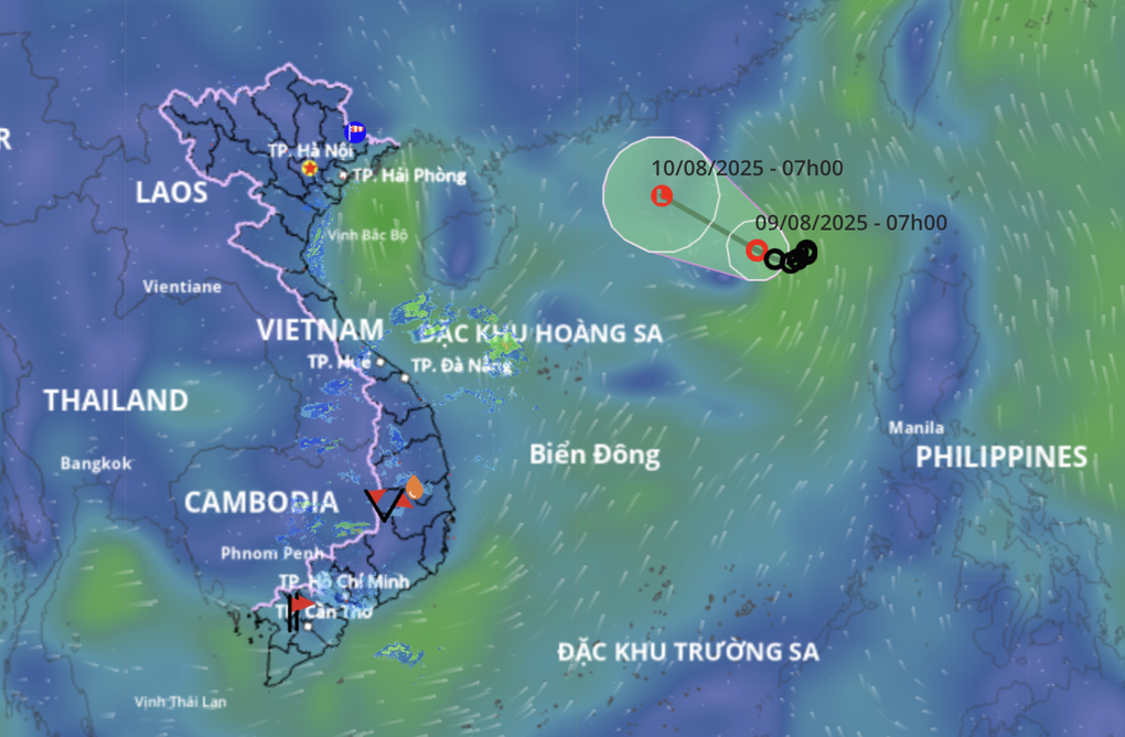 Áp thấp nhiệt đới khó mạnh lên thành bão - 1 Áp thấp nhiệt đới khó mạnh lên thành bão - 1