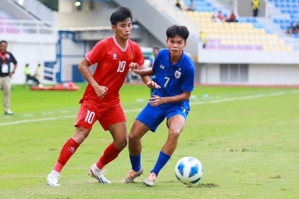 U16 Việt Nam thua ngược U16 Thái Lan ở bán kết giải Đông Nam Á - 3