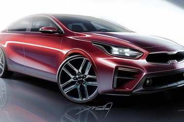 Hình ảnh đầu tiên về Kia Cerato thế hệ mới