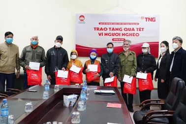 TNG Holdings Vietnam dành gần 1,5 tỷ đồng tặng quà Tết cho người nghèo