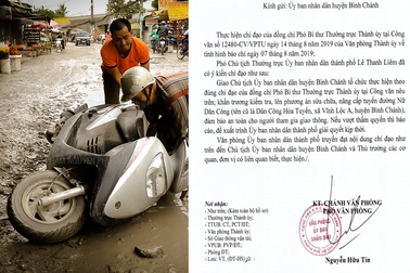 Phó chủ tịch UBND TPHCM chỉ đạo sửa chữa gấp "con đường đau khổ"