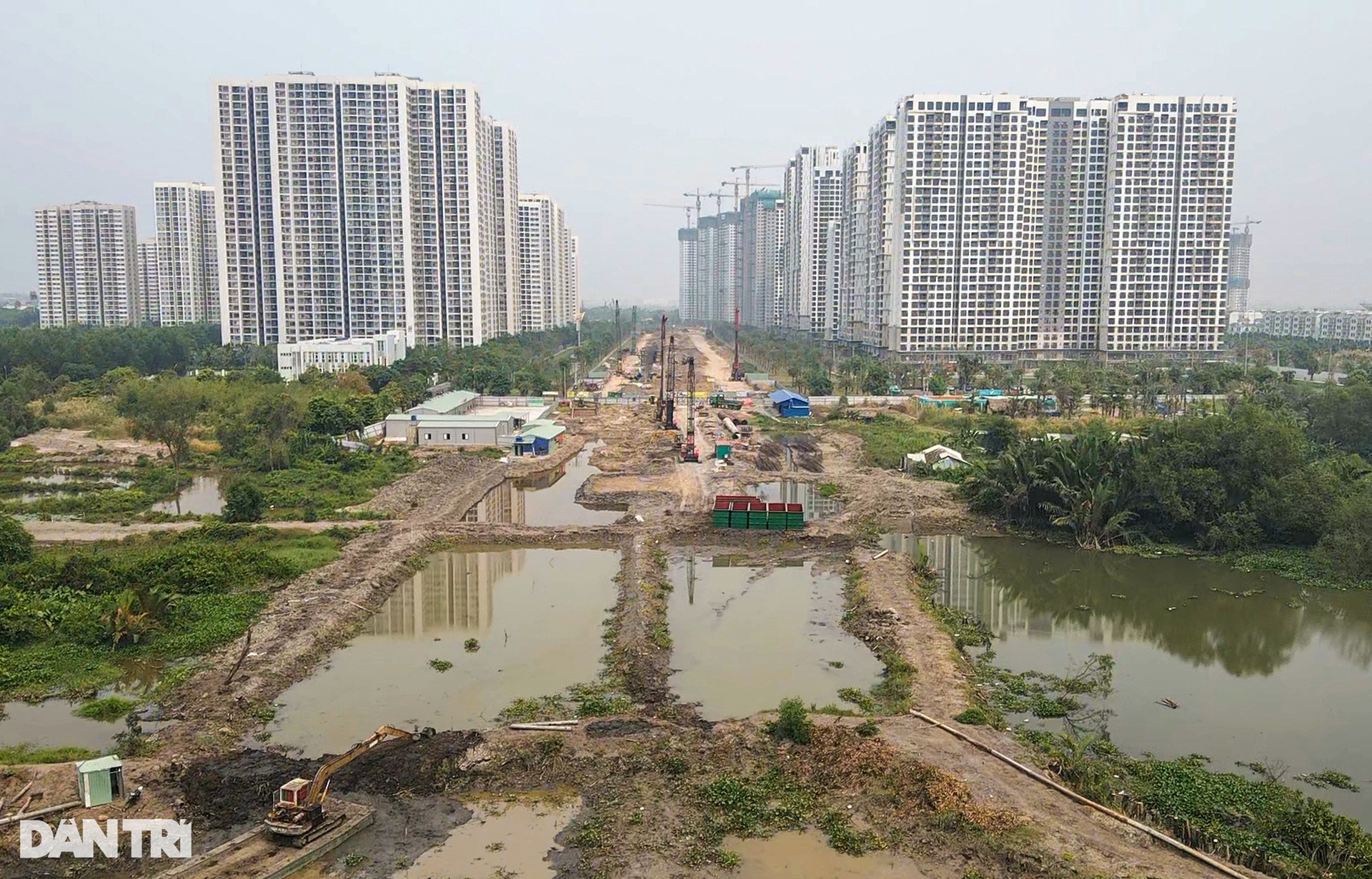 Thủ tướng Phạm Minh Chính khảo sát đại công trường Vành đai 3 dịp Tết - 9 Thủ tướng Phạm Minh Chính khảo sát đại công trường Vành đai 3 dịp Tết - 9