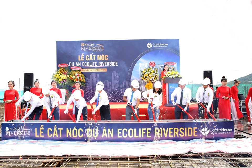 Cất nóc dự án đầu tiên đạt chứng chỉ xanh EDGE tại thị trường bất động sản Bình Định - 1 Cất nóc dự án đầu tiên đạt chứng chỉ xanh EDGE tại thị trường bất động sản Bình Định - 1