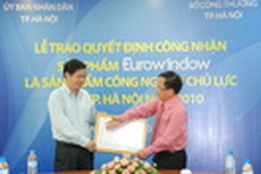 Eurowindow - sản phẩm công nghiệp chủ lực Hà Nội