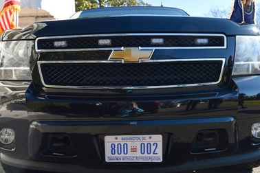 Giải mã biển số đặc biệt của xe "Quái thú" chở Tổng thống Trump