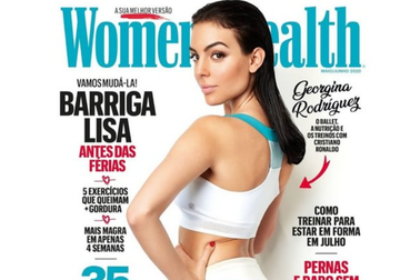 Bạn gái C.Ronaldo khoe vóc dáng gợi cảm trên tạp chí