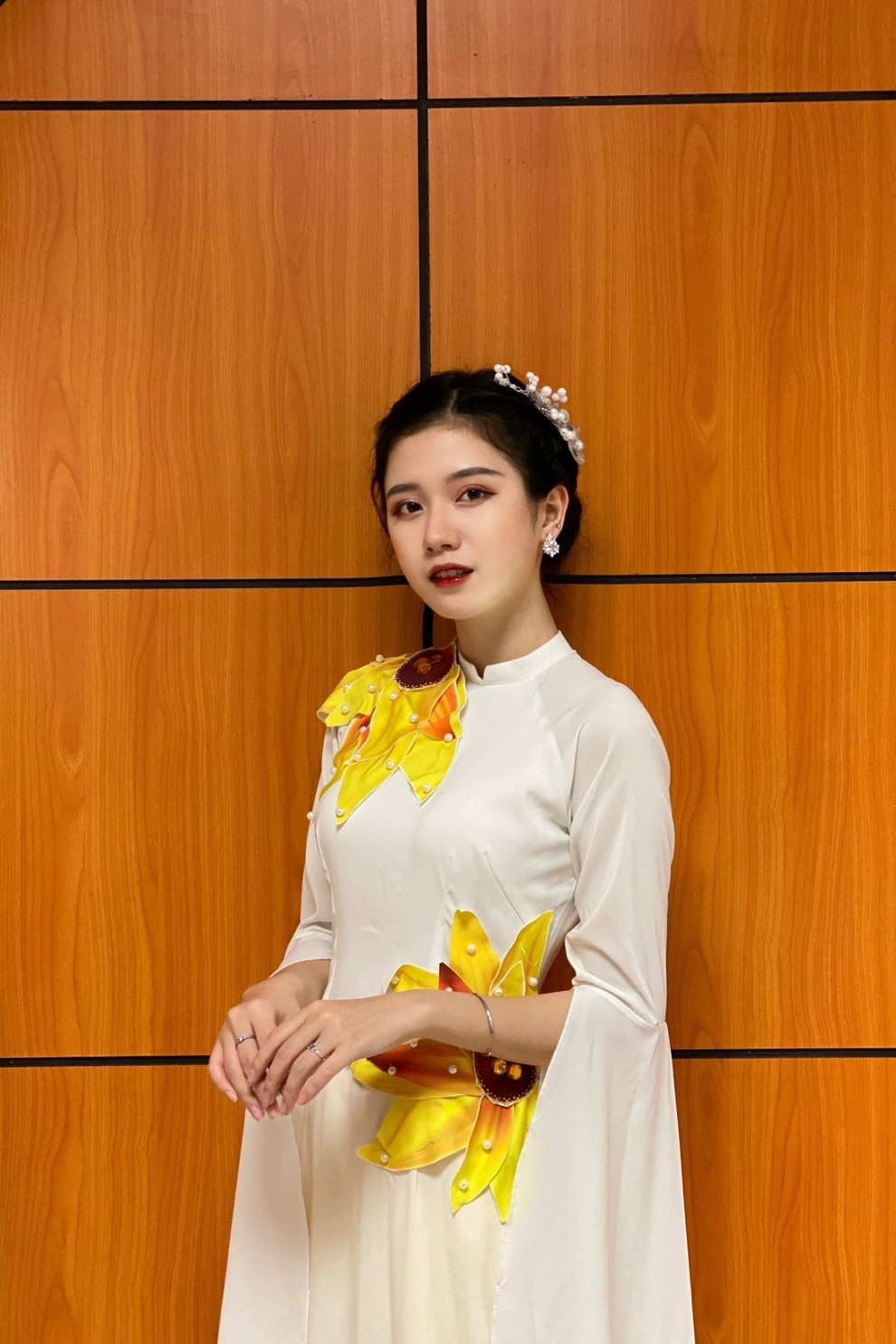 Say lòng trước vẻ đẹp ngọt ngào của Á khôi Đại học Kinh tế quốc dân - 6 Say lòng trước vẻ đẹp ngọt ngào của Á khôi Đại học Kinh tế quốc dân - 6